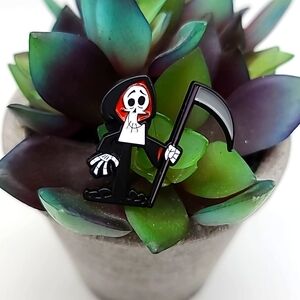 The Grim Adventures of Billy & Mandy Grim Reaper Enamel Pin